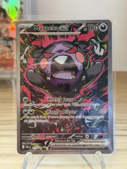 Pokemon TCG Morpeko ex SIR 117/084 English Pitch Black NM/M - Image 1