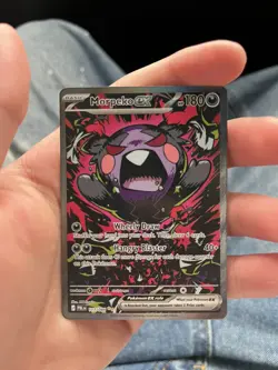 Morpeko EX 117/084 Special Illustration Rare - Pokemon TCG Pitch Black NM - Image 1