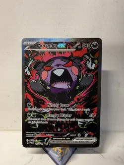 Morpeko ex 117/084 Pitch Black Full Art Holo EX Pokemon TCG English - Image 1