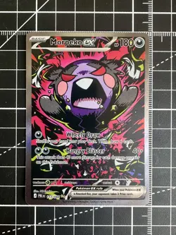 Pokemon Morpeko ex 117/084 SIR Pitch Black Special Illustration Rare Pack Fresh - Image 1