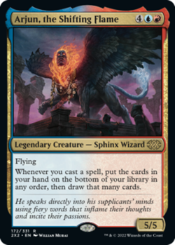 1x Arjun, the Shifting Flame - Foil MTG - Double Masters 2022 - NM-Mint - Image 1