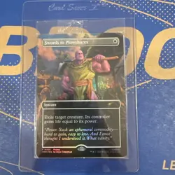 MTG PSA Magazine Promo Swords to Plowshares Thanos Sealed Holo Foil Marvel 0001 - Image 1