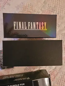 Final Fantasy MTG Gift Bundle Storage Box, Spin Down Dice Blue Crystal, Land Set - Image 4