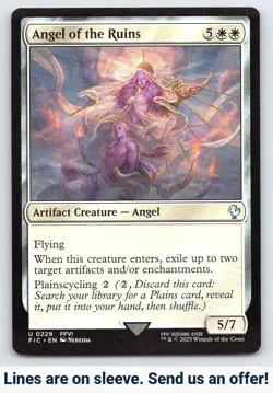 Commander: FINAL FANTASY #229 Angel of the Ruins - Image 1