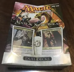 Magic the Gathering MTG Ajani vs Nicol Bolas Duel Deck Factory Sealed Duel Decks - Image 1