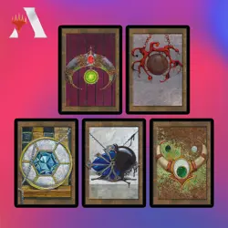 Dan Frazier Allied and Enemy Tallismans Sleeves - MTG Arena Code Instant ~SLG~ - Image 2