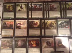 MAGIC THE GATHERING: "Lot of 60 CENTAURS Deck" - Green-White Pro Deck, Centaurs! - Image 2