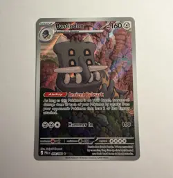Pitch Black Bastiodon English Rare Holo 160HP 093/084 - Image 1