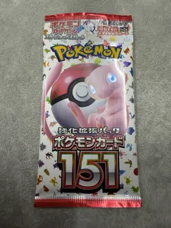 Japanese Pokemon Card Game/151/SV2a/Scarlet & Violet/New unopened item/1pack - Image 1