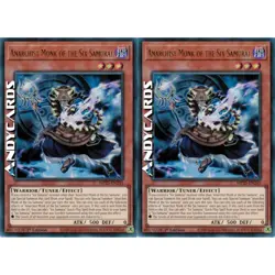 ANARCHIST MONK OF THE SIX SAMURAI 2x • Ultra R • MP25 EN245 • 1Ed • Yugioh! - Image 1