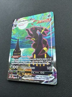 Pokemon TCG Umbreon VMAX Evolving Skies Alt Art Moonbreon NM 215/203🔥 - Image 3