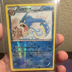 Pokemon TCG Gyarados 24/124 Reverse Holo Rare 130HP EN 2012 - Image 1