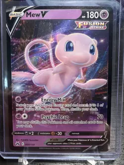Mew V 060/159 Pokemon Crown Zenith English NM - Image 1