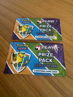 2x Play! Pokemon Prize Pack Series Seven - New & Sealed Booster Packs - Series 7 - Image 2