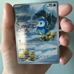 Pokemon TCG Piplup Illustration Rare 098/094 Near Mint Phantasmal Flames - Image 2