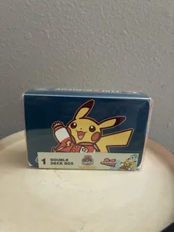 Pokemon TCG: World Championship Anaheim 2025 Double Deck Box Letterman Pikachu - Image 1