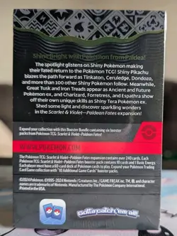 Pokemon TCG Scarlet & Violet Paldean Fates Booster Bundle New Sealed - Image 2