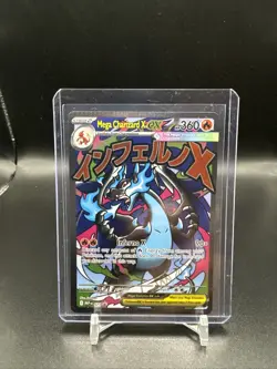 Pokemon TCG Mega Charizard X EX 023 Me: Mega Evolution Promo Holo - Image 1