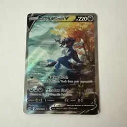 Pokemon TCG Hisuian Samurott v Crown Zenith: Galarian Gallery GG51/GG70 Holo - Image 1