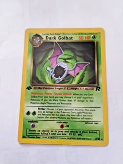 Pokemon Dark Golbat 24/82 Team Rocket Regular Rare - Some Edge Wear - See Pics - Image 1