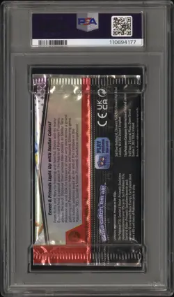 Pokemon S&V Prismatic Evolutions Leafeon & Glaceon Booster Pack PSA 10 Gem Mint - Image 2