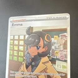 Emma 107/086 CR1: Chaos Rising Secret Rare Full Art Foil ENG Pokemon TCG - Image 2