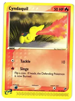 Pokemon TCG Cyndaquil 59/100 Common Sandstorm NM - Image 1