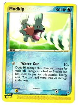 Pokemon TCG Mudkip 65/97 Common Dragon VLP - Image 1
