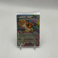 Eevee ex Pokemon Prismatic Evolutions Stamped Promo #075 Sealed - Image 1