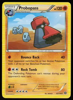 Probopass 55/114 Rare Steam Siege Pokemon Near Mint - Image 1