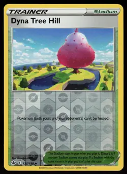 Dyna Tree Hill 135/198 Uncommon Chilling Reign Pokemon Reverse Holo LP - Image 1