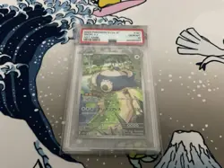 2023 POKEMON JAPANESE SV2A-POKEMON 151 ART RARE #181 SNORLAX PSA 10 - Image 2