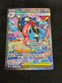 Mega Greninja ex SIR 116/086 Chaos Rising Special Illustration Rare Pokemon TCG - Image 1