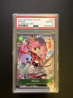 Perona (Alternate Art) OP12-034 Legacy of the Master Foil - Image 1