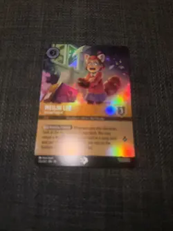 Disney Lorcana Meilin Lee - Losing Control 210/207 Epic Foil Attack Of The Vine - Image 1