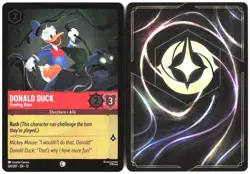 Disney Lorcana TCG Donald Duck - Vineling Rider 124/207 Common Foil Attack Of Th - Image 3