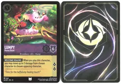 Disney Lorcana TCG Lumpy - Hunny Druid 42/207 Uncommon Foil Attack Of The Vine - Image 3