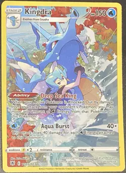 Kingdra TG03/TG30 SWSH10: Astral Radiance Trainer Gallery - Pokemon Card - NM - Image 1