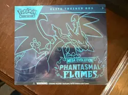 Pokemon TCG: Mega Evolution PHANTASMAL FLAMES ETB Elite Trainer Box NEW/SEALED - Image 1