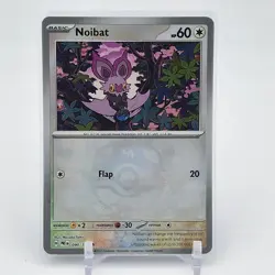 Noibat - 090/131 - Masterball Holo - Prismatic Evolutions - Pokemon Card - NM/M - Image 1