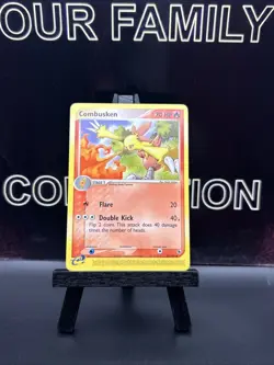 Combusken 27/109 Ruby & Sapphire E-Reader Pokemon Card NM - Image 1