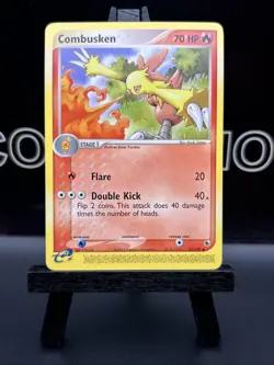 Combusken 27/109 Ruby & Sapphire E-Reader Pokemon Card NM - Image 2