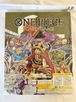 Bandai One Piece Card Game A4 9-Pocket 3-Ring Binder 126 Cards Blue - Image 2