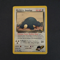 Rocket's Snorlax 33/132 - Gym Challenge Vintage 2000 WOTC Pokemon Card - LP - Image 1