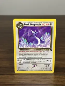 Dark Dragonair 33/82 Team Rocket Non Holo Regular Pokemon Card - Image 1