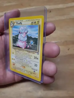 Pokemon Card Neo Genesis Flaaffy 34/111 Uncommon LP MP - Image 2