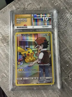 Pikachu 241/236 Cosmic Eclipse ACE 10 GEM MINT Graded Pokemon TCG Card - Image 5