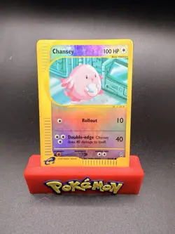 MP/HP Pokemon TCG Chansey Reverse Holo Card 69/147 Aquapolis - Image 1