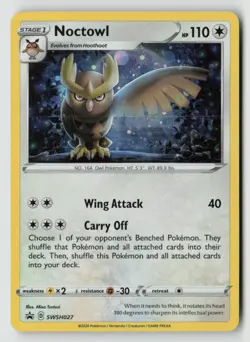 Noctowl [SWSD - SWSH027] LP Pokemon SWSH: Sword & Shield Promo Cards - Image 1