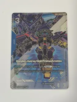 Gundam Card Game EB01 Eternal Nexus EB01-006 U+ Gundam Astray Gold Frame Amatsu - Image 1
